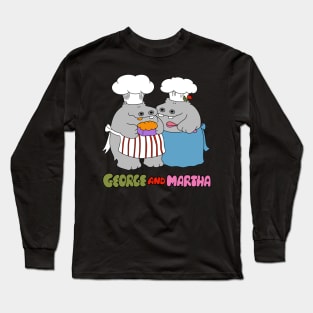 George and Martha Long Sleeve T-Shirt